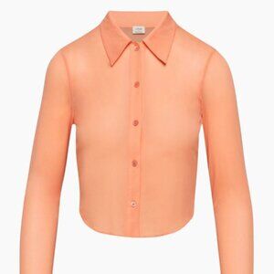 ARITZIA WILFRED POSE WAIST LONGSLEEVE TOP XS BRAND NEW!